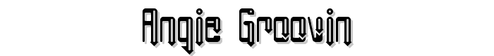 Angie Groovin font
